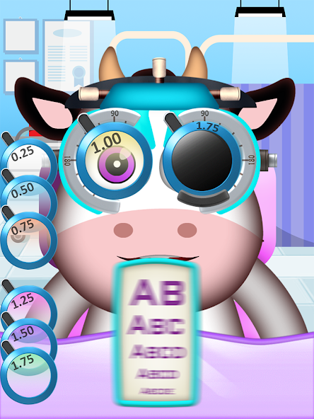 Eye treatment gameplay screenshot
